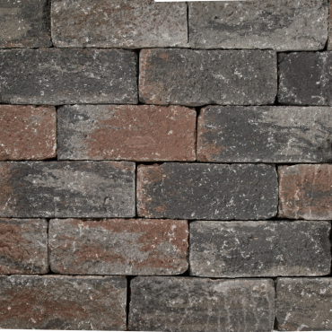 Wallblock Tumble Texels Bont 12x12x30cm
