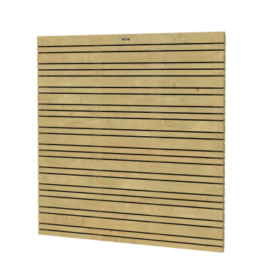Tuinscherm Hillhout Flux Excellence Vuren Scherm 180x180cm Recht Groen Geïmpregneerd
