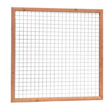 Douglas draadpaneel, verzinkt 180x180cm Blank
