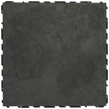 Ceramidrain 60x60x4cm Concrete black