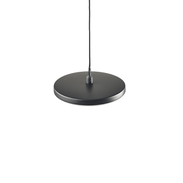 Disc Pendant 12V Black