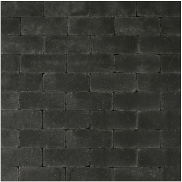 Wallblock Old Antraciet 12x10x30cm