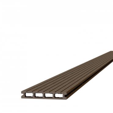 WPC Basic dekdeel 420x14,5x2,3 cm Bruin