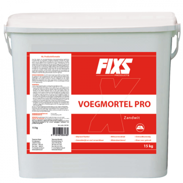Fixs Voegmortel Pro Zandwit 15kg