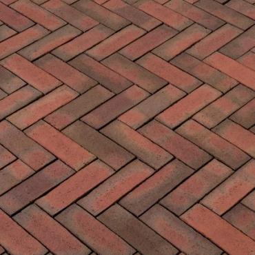 Lumino rood-paars genuanceerd waalformaat