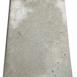 Betonpoer met verstelbare steun 15/24x40 cm Grijs, draadeind M20