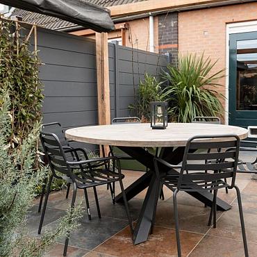 Cera3line 60x60x3cm Peacock rusty