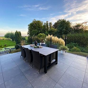 Ceramica Terrazza 59,5x59,5x2cm Gigant Dark Grey