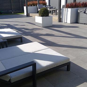 Solido Ceramica 30MM Cemento Smoke - 80x80x3