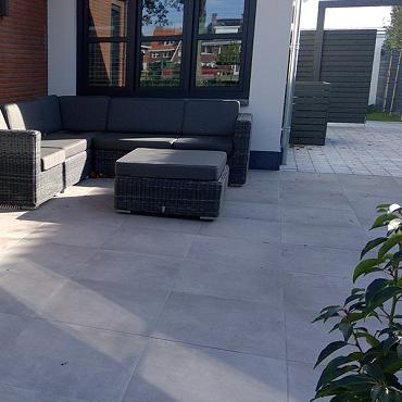 Solido Ceramica 30MM Cemento Smoke - 80x80x3