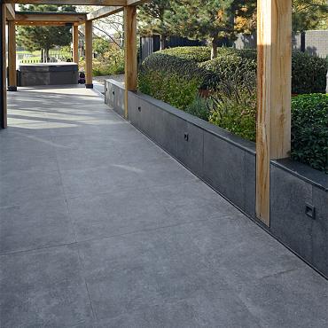 Solido Ceramica 30MM Disegno Antracite - 90x90x3
