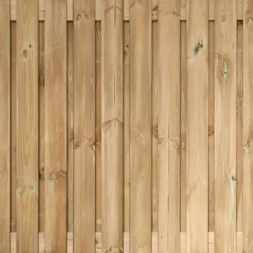 Breda-scherm recht 165x180 cm Groen geïmpregneerd