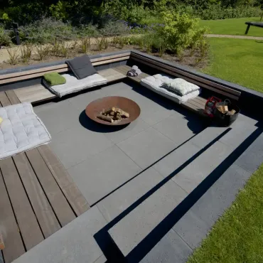 Schellevis Oudhollands Betonbiels 12x20x100 Antraciet