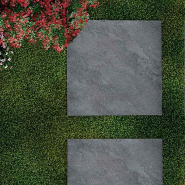 Ceramica Terrazza 59,5x59,5x2cm Limestone anthracite antraciet