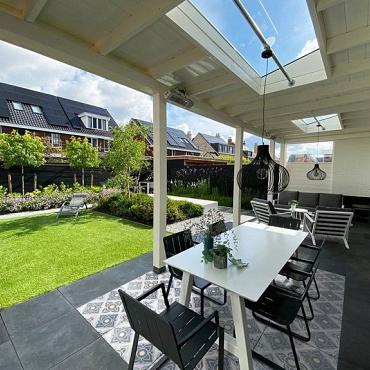 Cera4line Mento 60x60x4cm Concrete anthracite