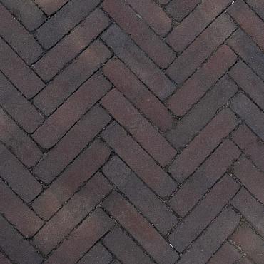 Art Bricks Waalformaat 5x20x6cm Fabritius rood/bruin