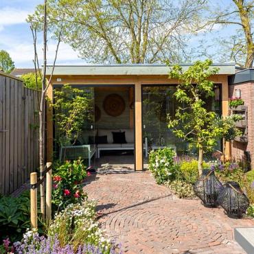 Hollandse Streken Waalformaat 5x20x6cm Peel paars/bruin