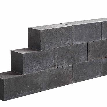 *hf* linea block black 15x15x30cm