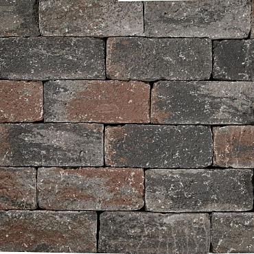 Wallblock Tumble Texels Bont 12x12x30cm