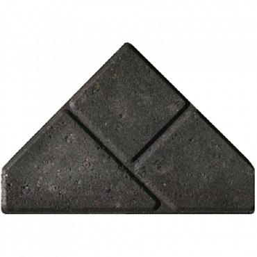Komo bisschopsmuts antraciet 8cm