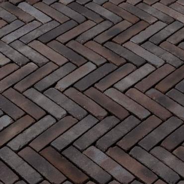 Ancona antica zwart-blauw-bruin dikformaat 65