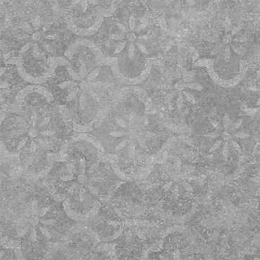 Solido Ceramica 30MM Disegno Antracite decor 90x90x3
