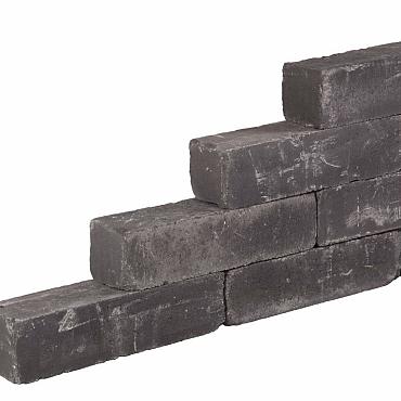 Blockstone black 15x15x30cm