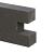Wallblock New 12x10x30 Antraciet