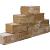 Straight block 35x20x15cm mont blanc