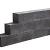 Blockstone small black 12x12x60cm
