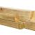 Geschaafde paal grenen 270x8,8x8,8 cm Groen geïmpregneerd