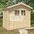 Blokhut - Tuinhuis 19mm Malva incl. vloer