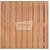 Hardhouten scherm Bahia 180x180cm