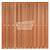 Hardhouten scherm Santos 180x180cm