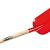 Betonschop rood gelakt, gehard met ATLAS-schopsteel 1,9