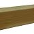 Geschaafde paal douglas 300x6,5x6,5 cm Groen geïmpregneerd