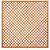 Hardhouten trellis diagonaal 180x180 cm