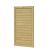 Tuindeur Hillhout Basic Vuren Op Verstelbaar Stalen Frame Vuren 100x180cm Recht Planken 1,8cm Groen Geïmpregneerd