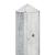Betonnen tussenpaal diamant 280x10x10 cm sponning 27 cm Wit/grijs