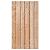 Tuindeur Alphen Douglas Op Verstelbaar Stalen Frame 16x140mm 195x100cm incl. RVS inbouwslotset SKG* RVS Geschroefd