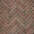 Rustiek WF 65 Ruston Natura Bezand Paars-rood