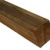 Fijnbezaagde paal douglas 500x12x12 cm Groen geïmpregneerd