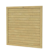 Tuinscherm Hillhout Basic Vuren Scherm 180x180cm Recht Planken1,8cm Groen Geïmpregneerd