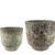 Maesto pot earth (Set 2) 25x23/33x30cm
