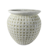 Globe pot bianco 38x34cm