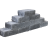Tumbelwall getr. 30x20x10cm mount everes