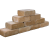 Tumbelwall getr. 30x20x10cm mont blanc