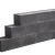 *hf* linea block black 15x15x30cm