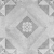 GeoCeramica® Décor 60x60x4 - Symbol Block Smoke