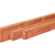 Geschaafde regel douglas 250x7x4,5 cm Groen geïmpregneerd